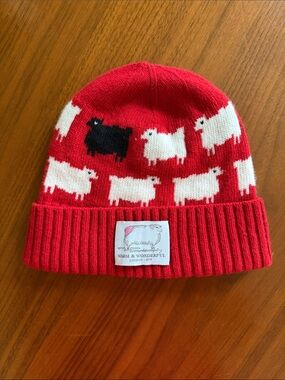 Warm & Wonderful Black Sheep Wool Beanie